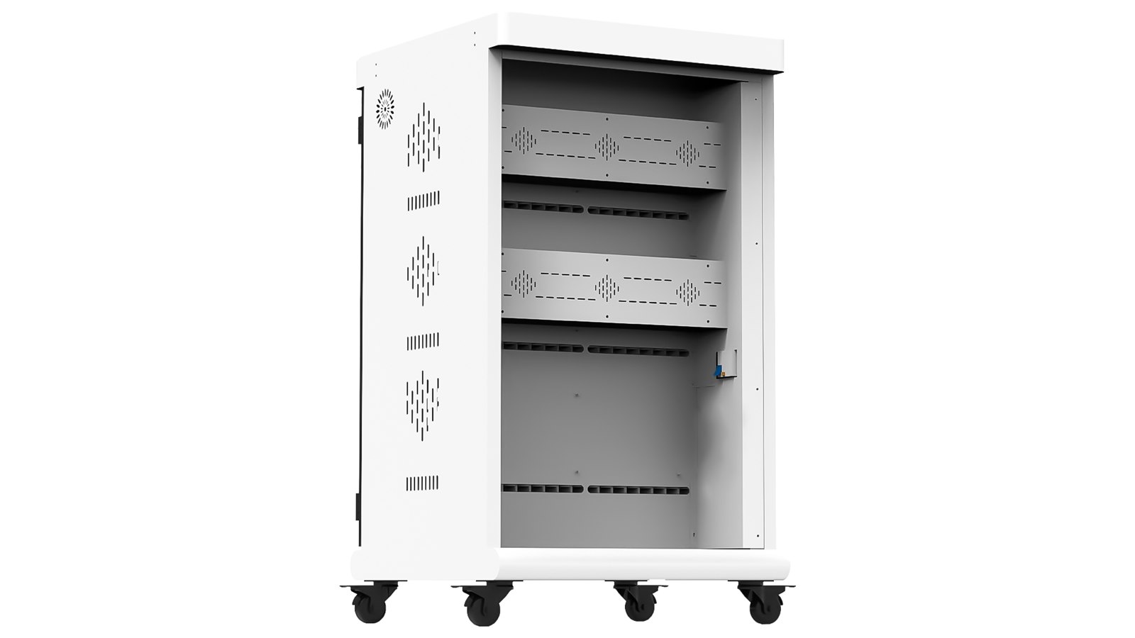 EN32 32-Port USB Tablet Charging Cart, view 4