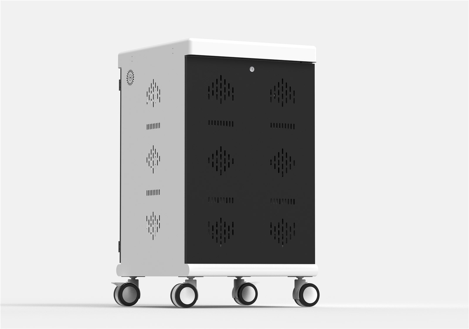 EP30-A 30-Bay AC Chromebook & Laptop Charging Cart, view 2