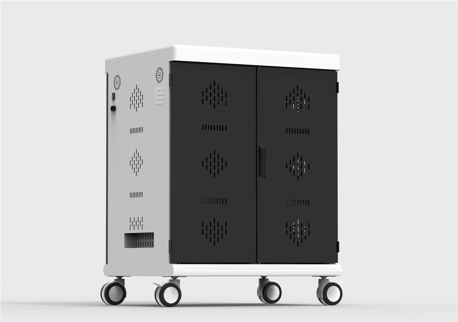 EP45-A 45-Bay AC Chromebook & Laptop Charging Cart, view 1