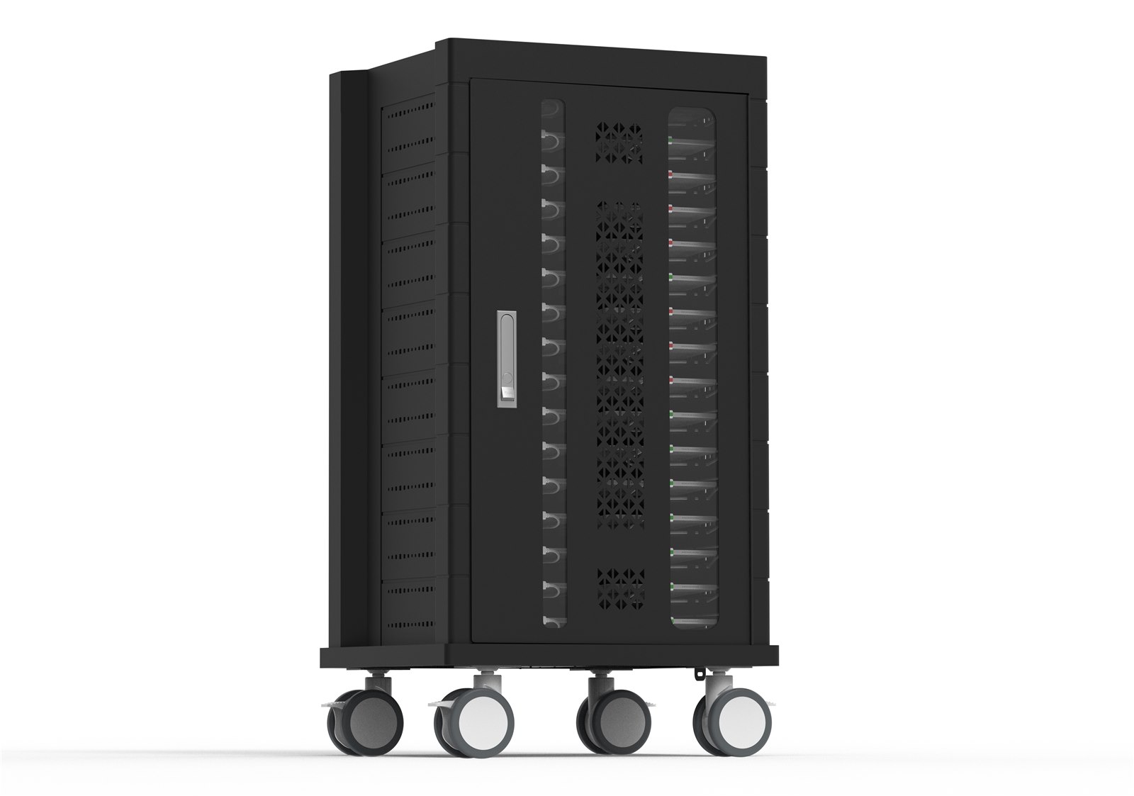 ET32 32-Port PD18W Tablet Charging Cart, view 4