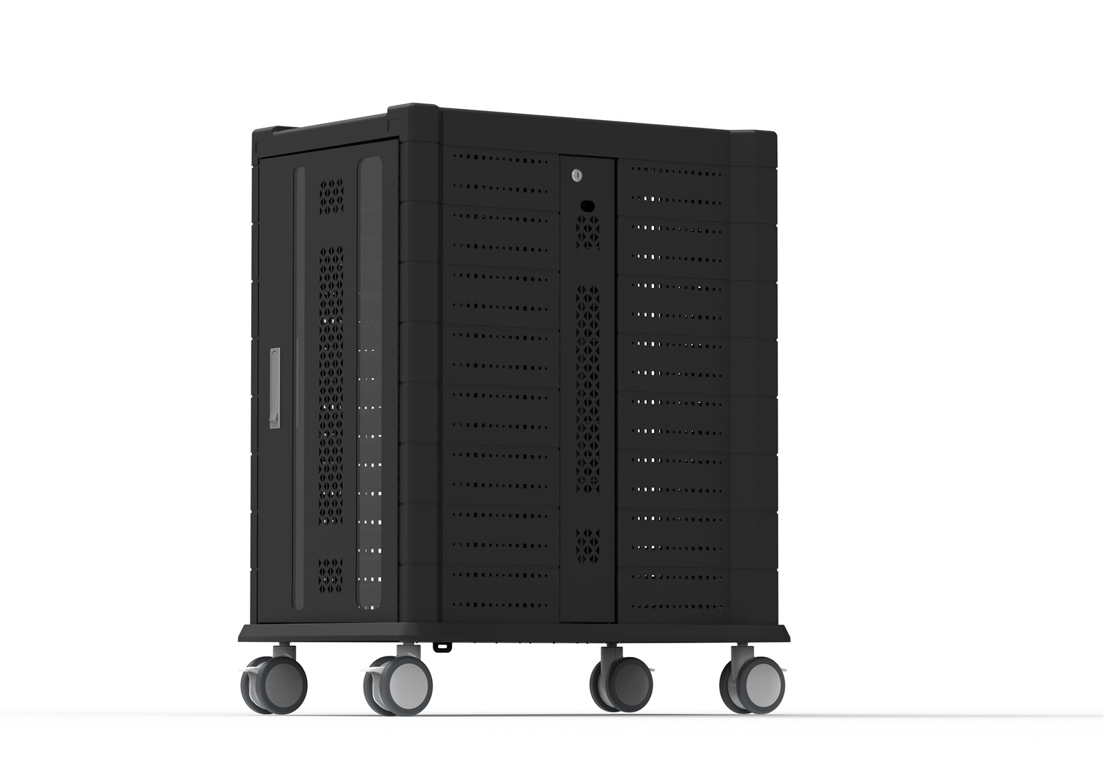 ET64 64-Port PD18W Tablet Charging Cart, view 1
