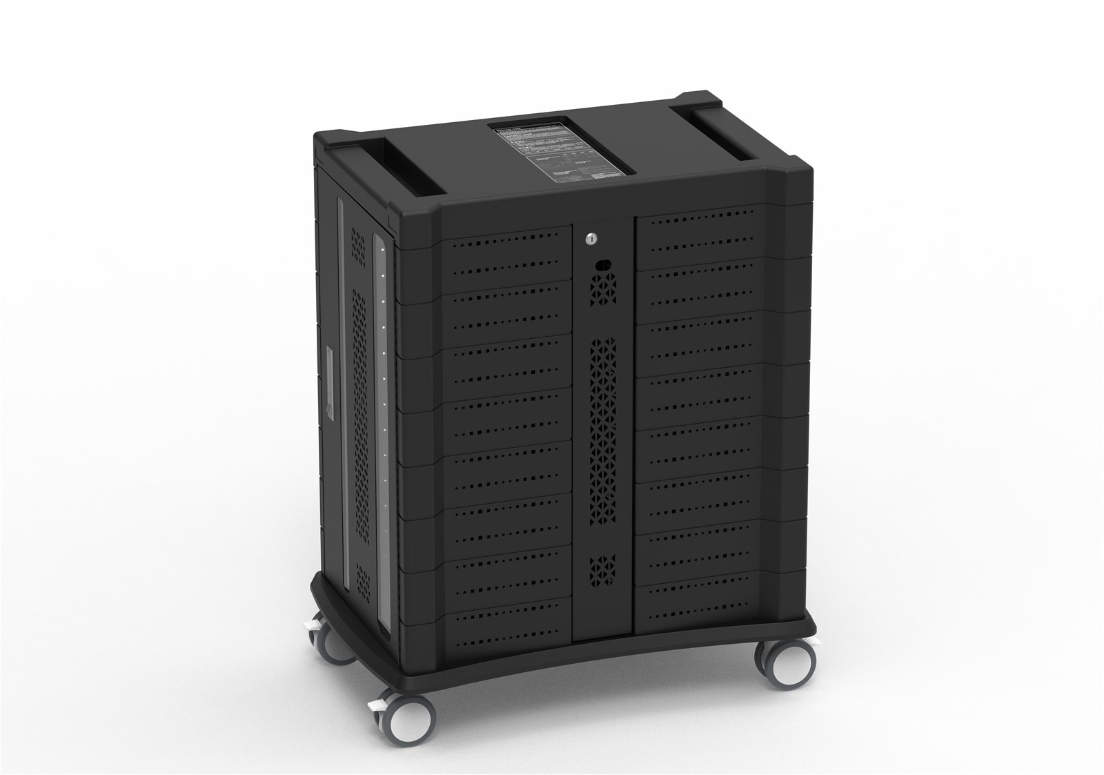 ET64 64-Port PD18W Tablet Charging Cart, view 4