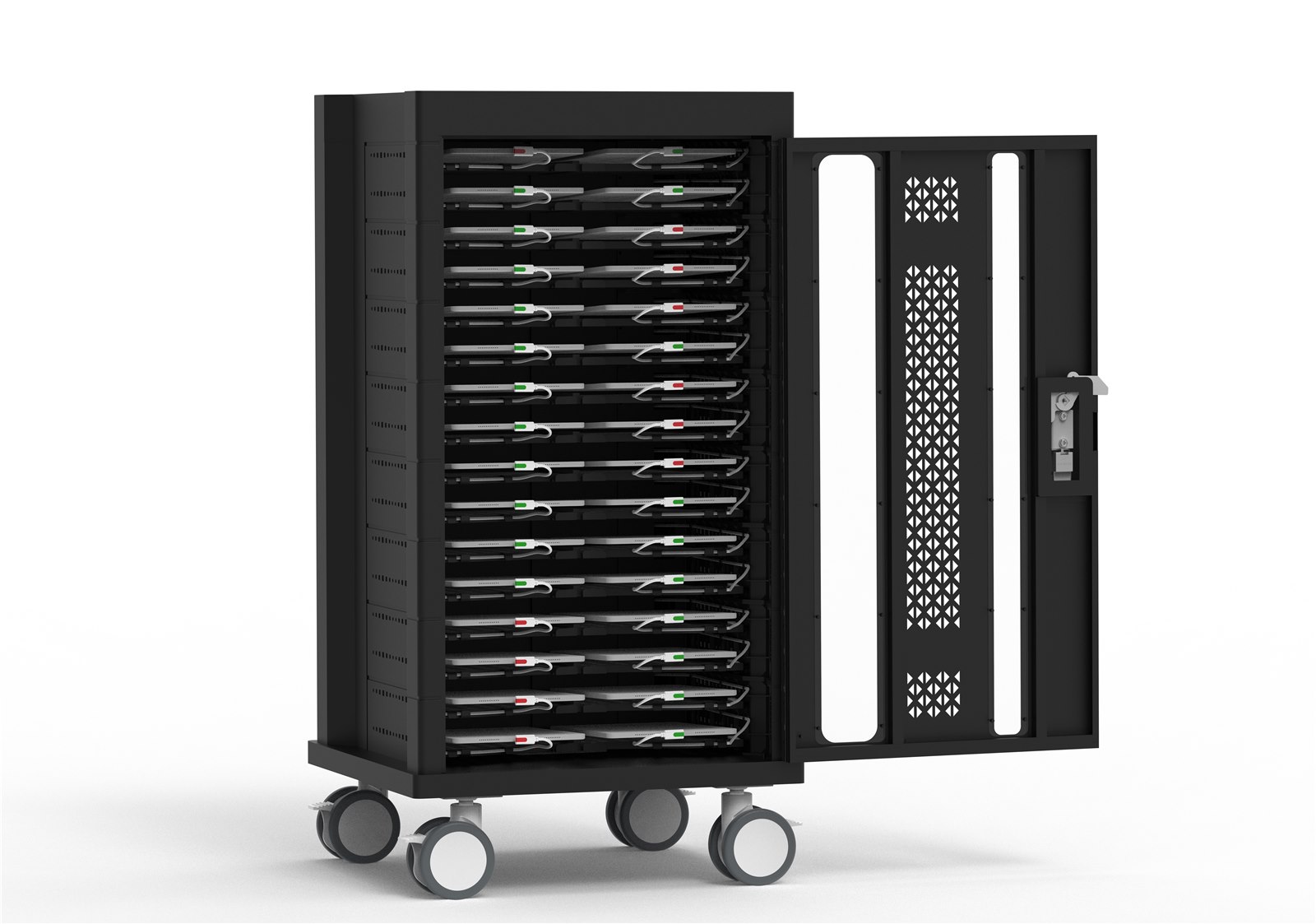 ET32 32-Port PD18W Tablet Charging Cart