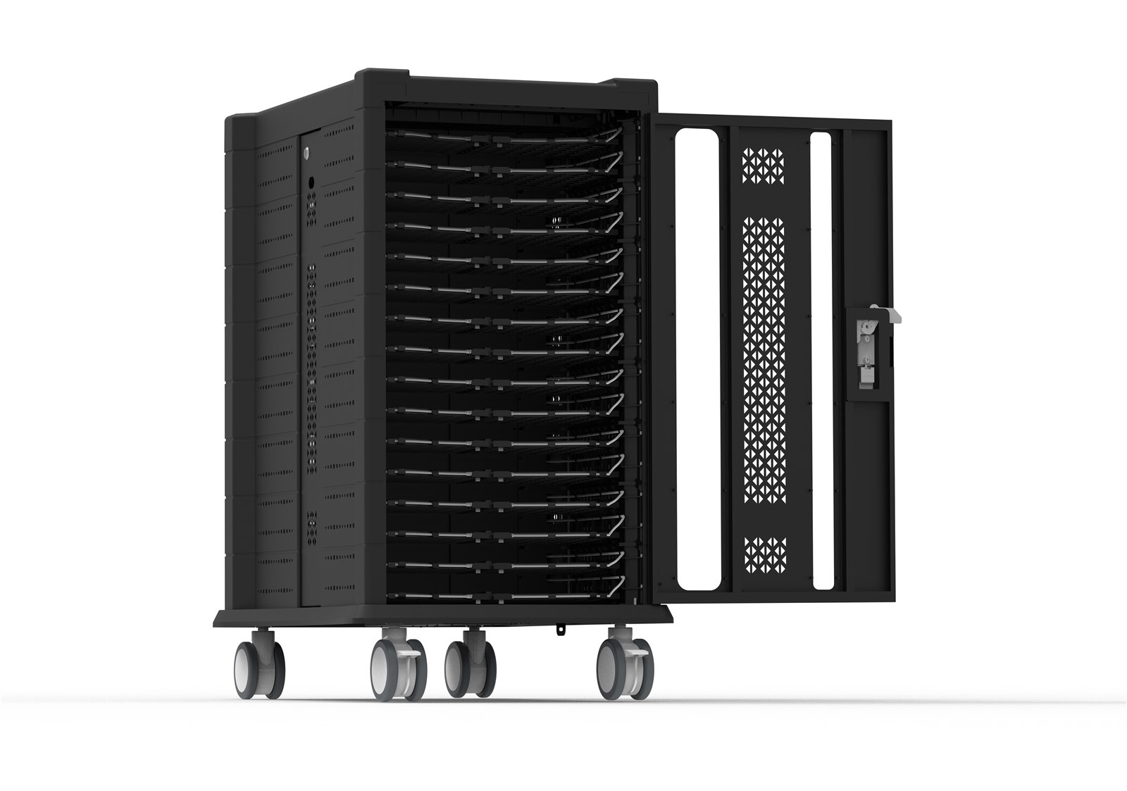 ET64 64-Port PD18W Tablet Charging Cart