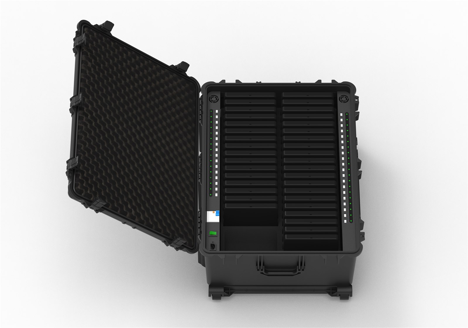 EL36 36-Bay Portable Tablet Charging Case, view 3