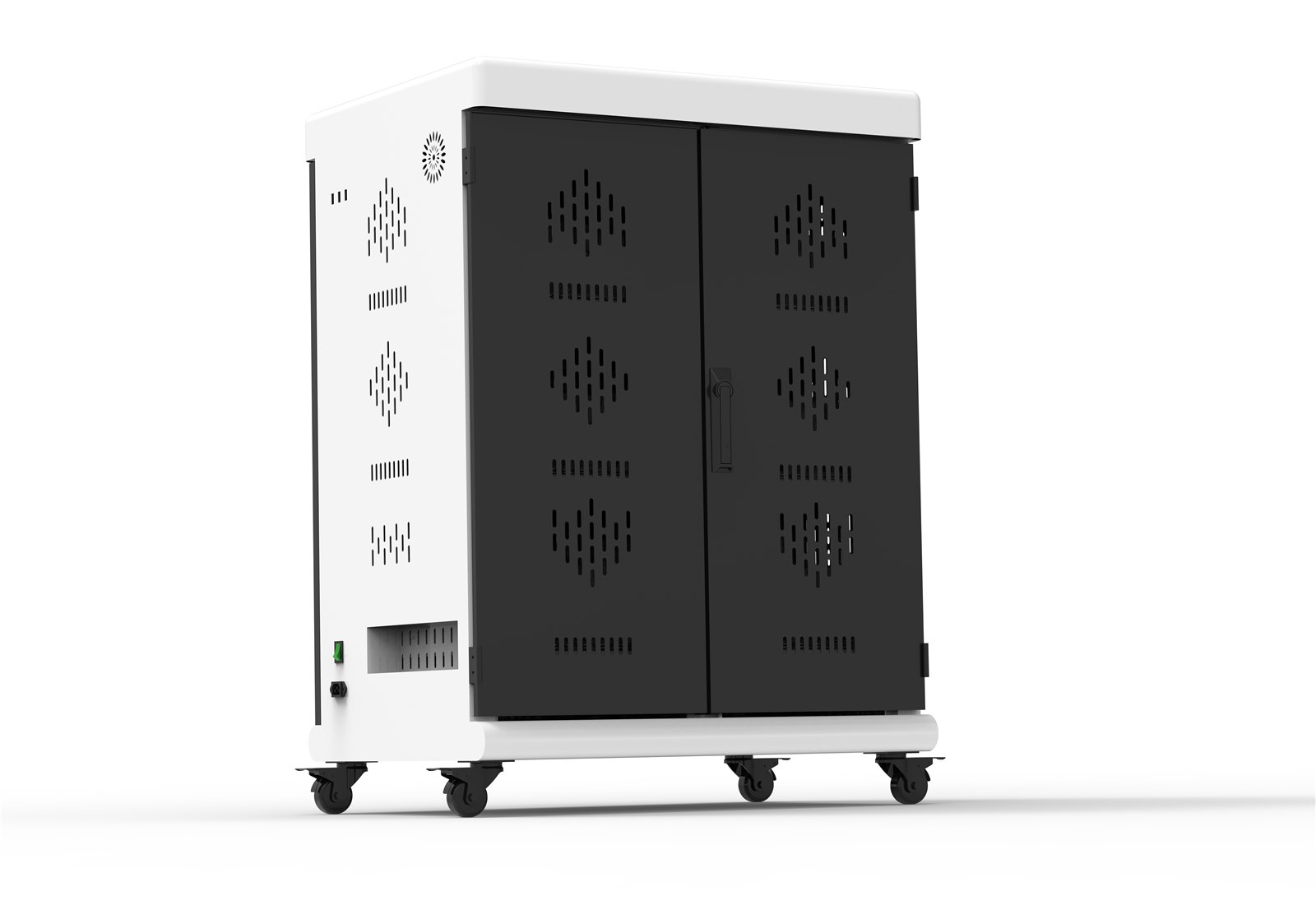EP66-A 66-Bay AC/PDU Tablet Charging Cart, view 1