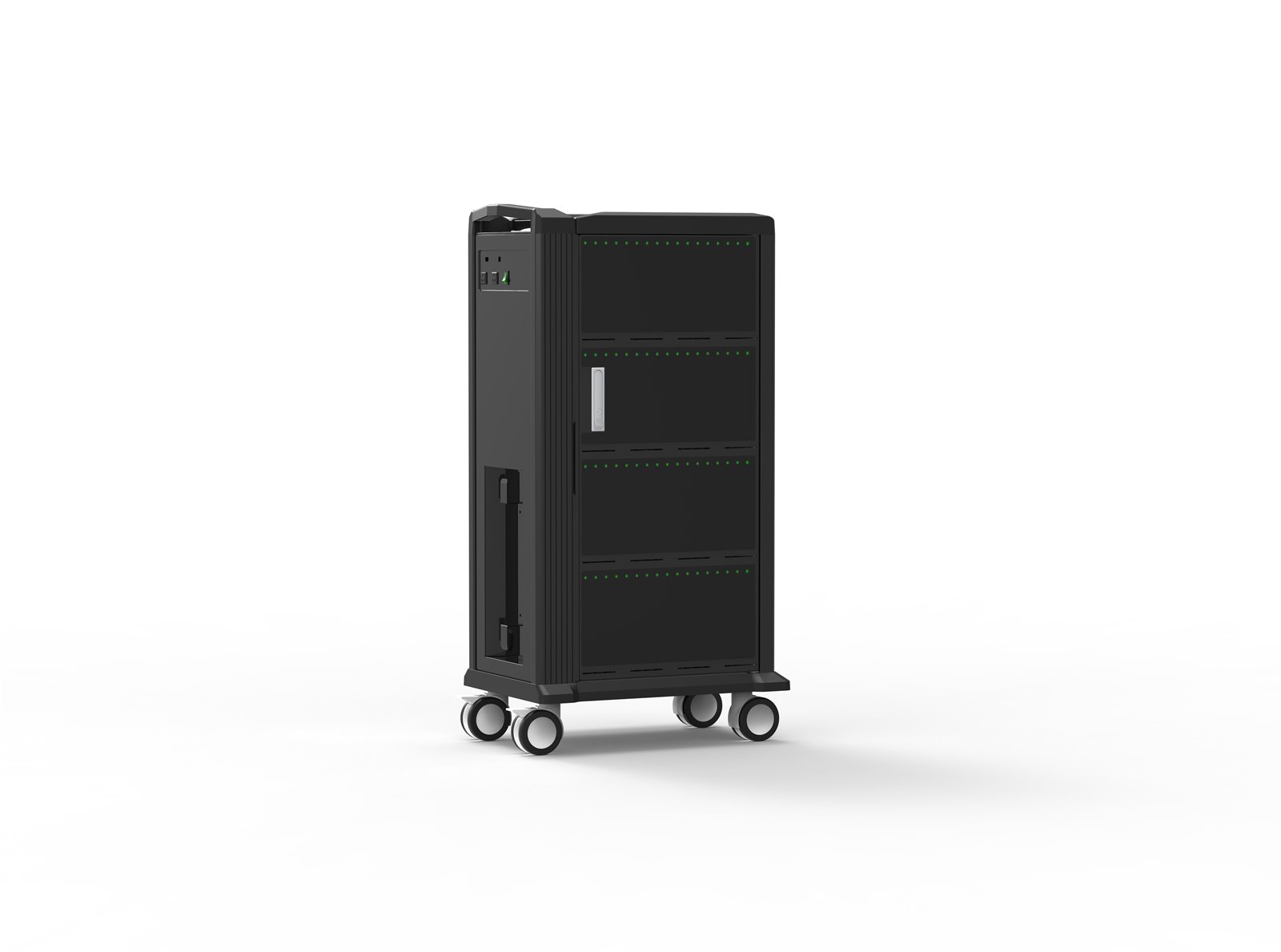 OM64 64-Port Tablet Charging & Sync Cart, view 1