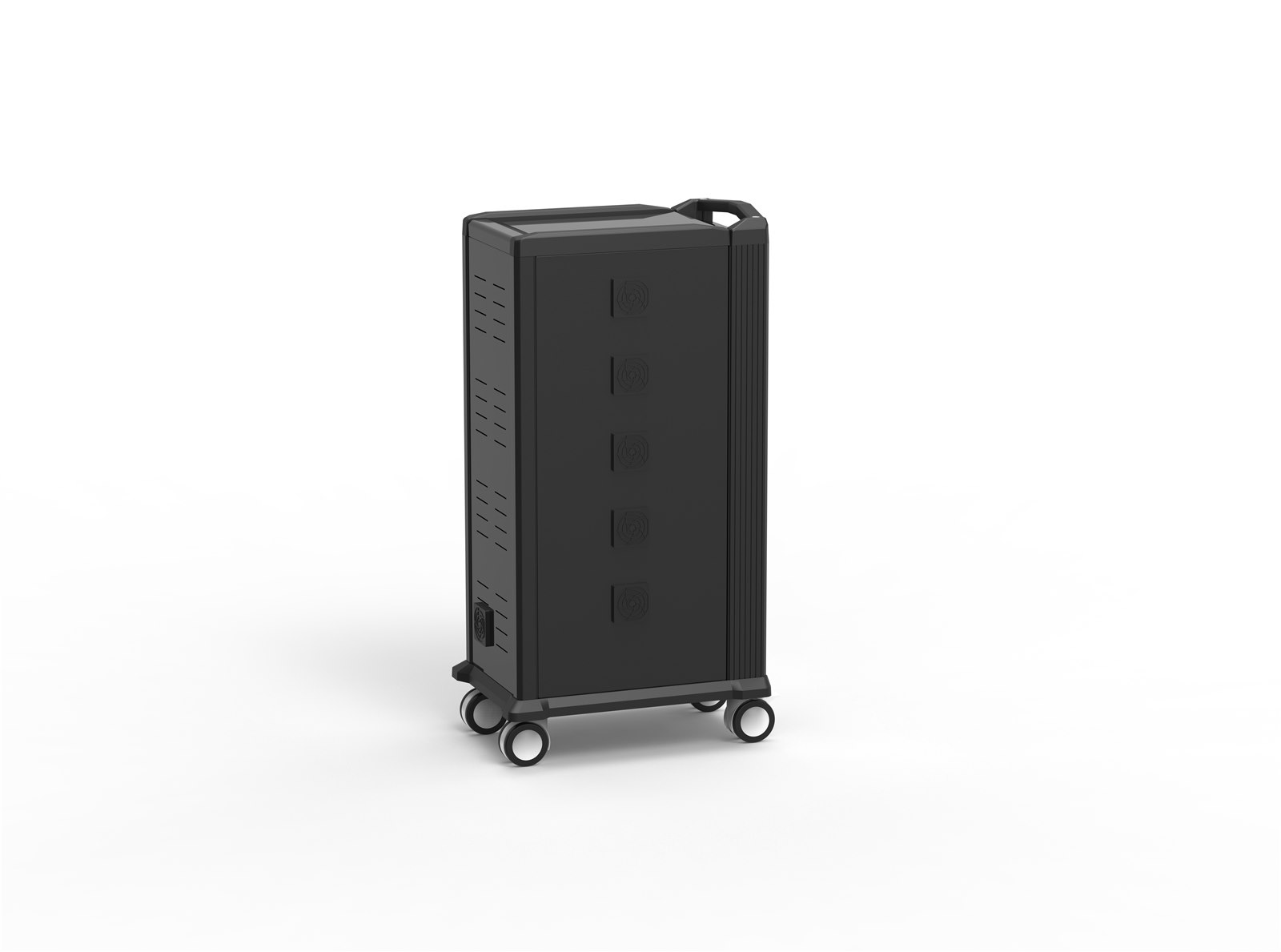 OM64 64-Port Tablet Charging & Sync Cart, view 3